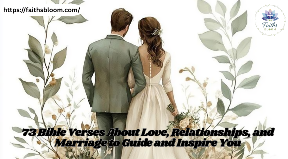 73 Bible Verses About Love, Relationships, and Marriage to Guide and Inspire You