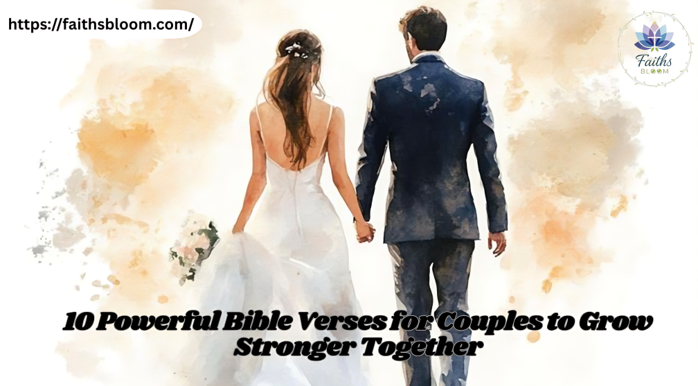 10 Powerful Bible Verses for Couples to Grow Stronger Together