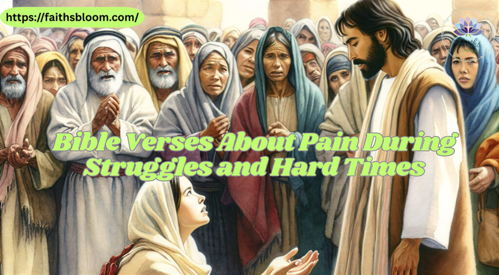 Bible Verses About Pain During Struggles and Hard Times