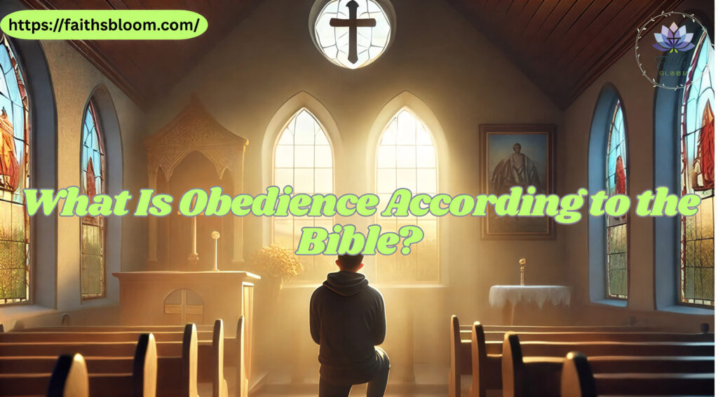 What Is Obedience According to the Bible?