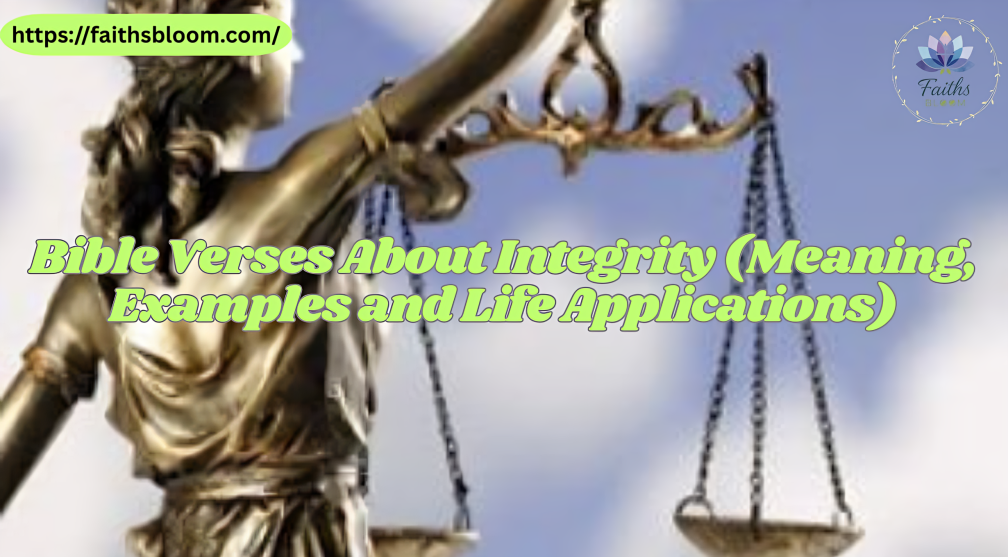 Bible Verses About Integrity (Meaning, Examples and Life Applications)