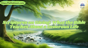Scriptures on Giving: What the Bible Teaches About a Generous Life