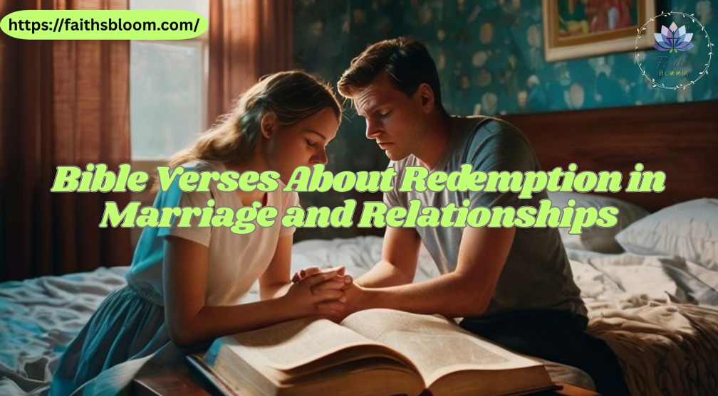 Bible Verses About Redemption in Marriage and Relationships