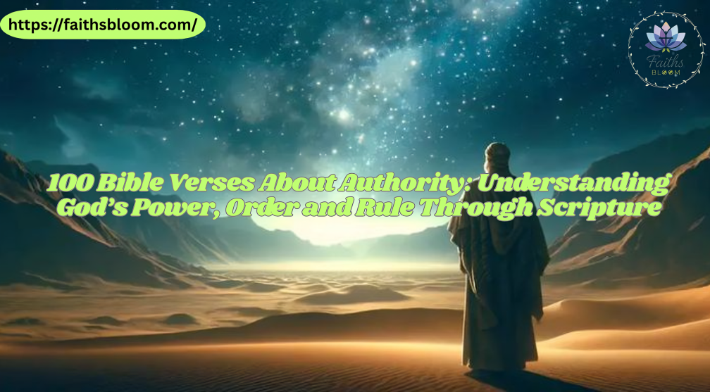 100 Bible Verses About Authority: Understanding God’s Power, Order and Rule Through Scripture