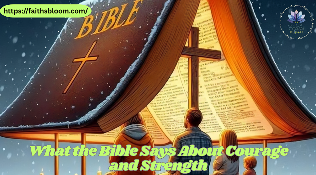 What the Bible Says About Courage and Strength
