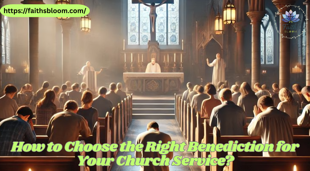 How to Choose the Right Benediction for Your Church Service?