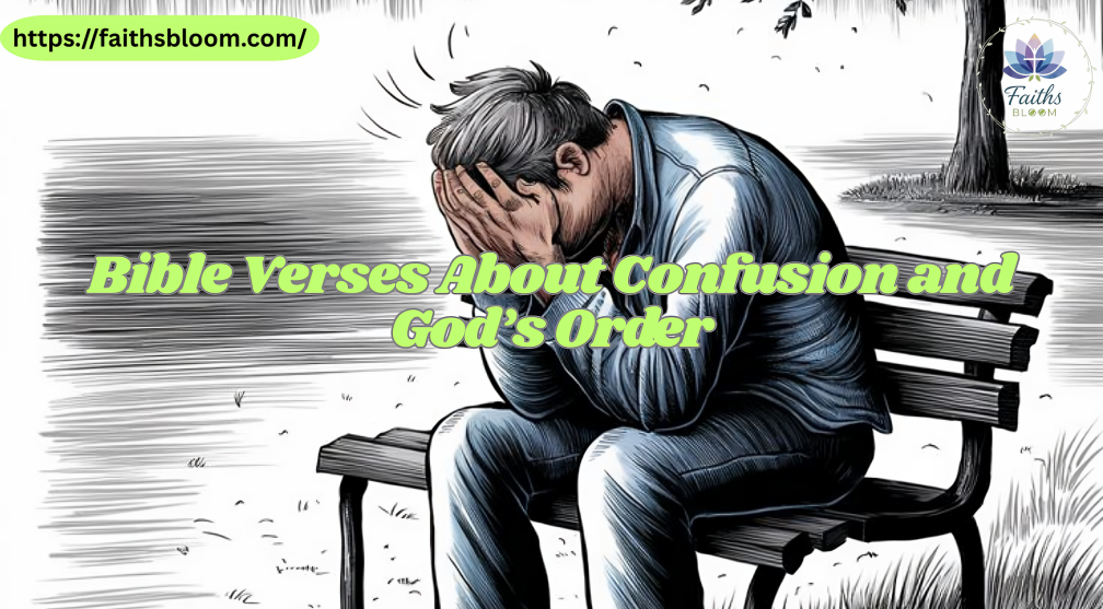 Bible Verses About Confusion and God’s Order