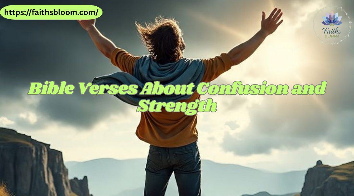 Bible Verses About Confusion and Strength