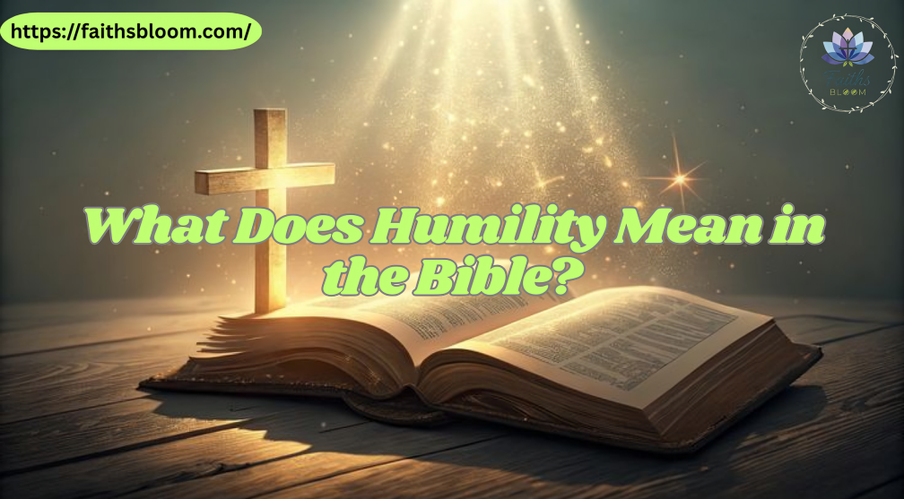 What Does Humility Mean in the Bible?