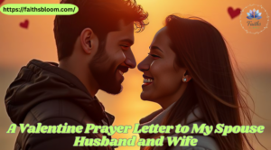 A Valentine Prayer Letter to My Spouse Husband and Wife