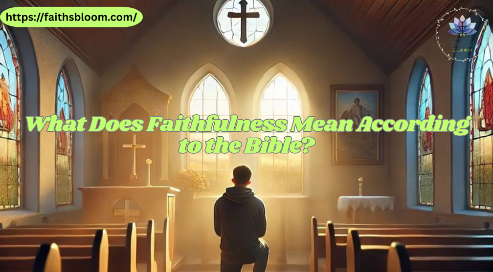 What Does Faithfulness Mean According to the Bible?