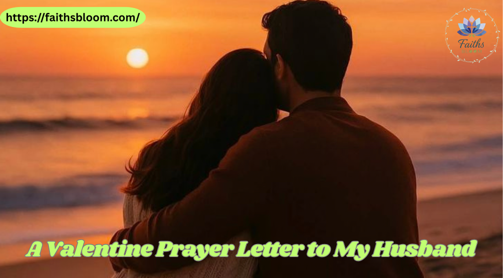 A Valentine Prayer Letter to My Husband