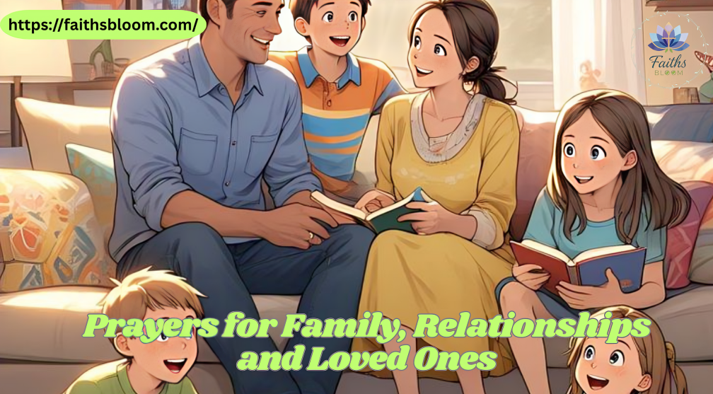 Prayers for Family, Relationships and Loved Ones