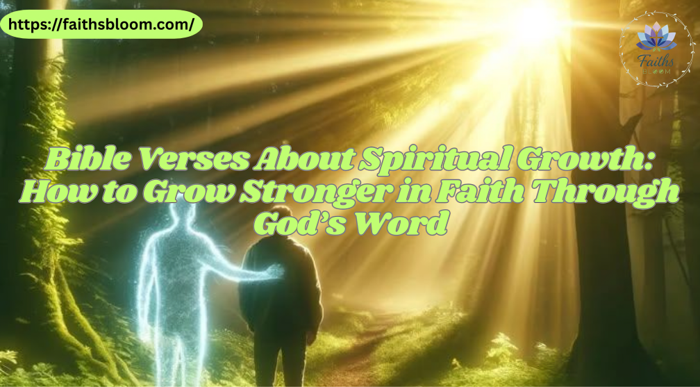 Bible Verses About Spiritual Growth: How to Grow Stronger in Faith Through God’s Word