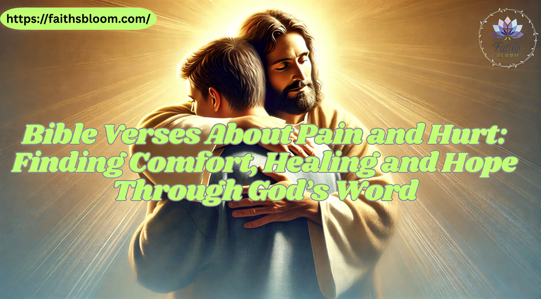 Bible Verses About Pain and Hurt: Finding Comfort, Healing and Hope Through God’s Word