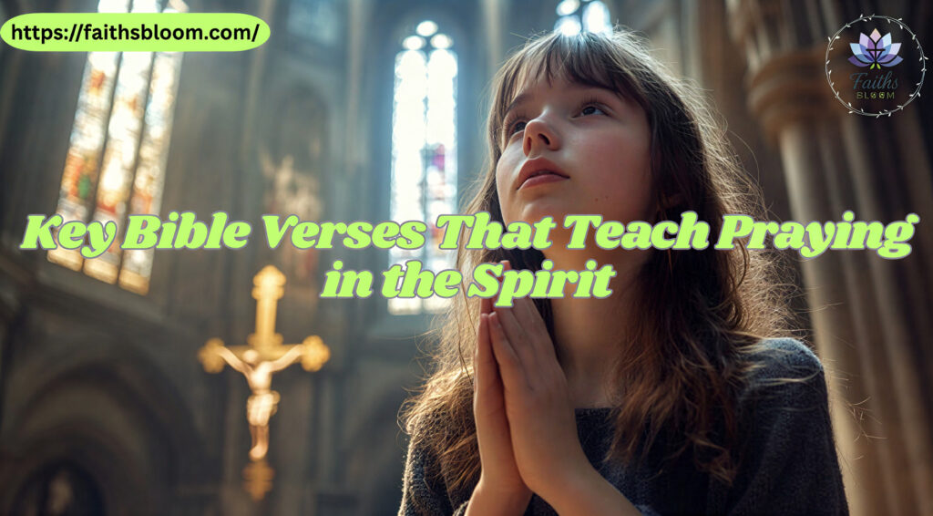Key Bible Verses That Teach Praying in the Spirit