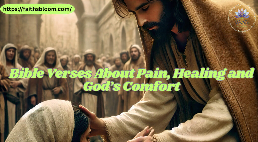 Bible Verses About Pain, Healing and God’s Comfort