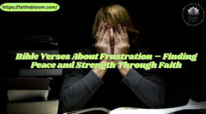 Bible Verses About Frustration – Finding Peace and Strength Through Faith