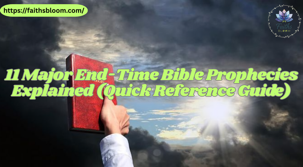 11 Major End-Time Bible Prophecies Explained (Quick Reference Guide)